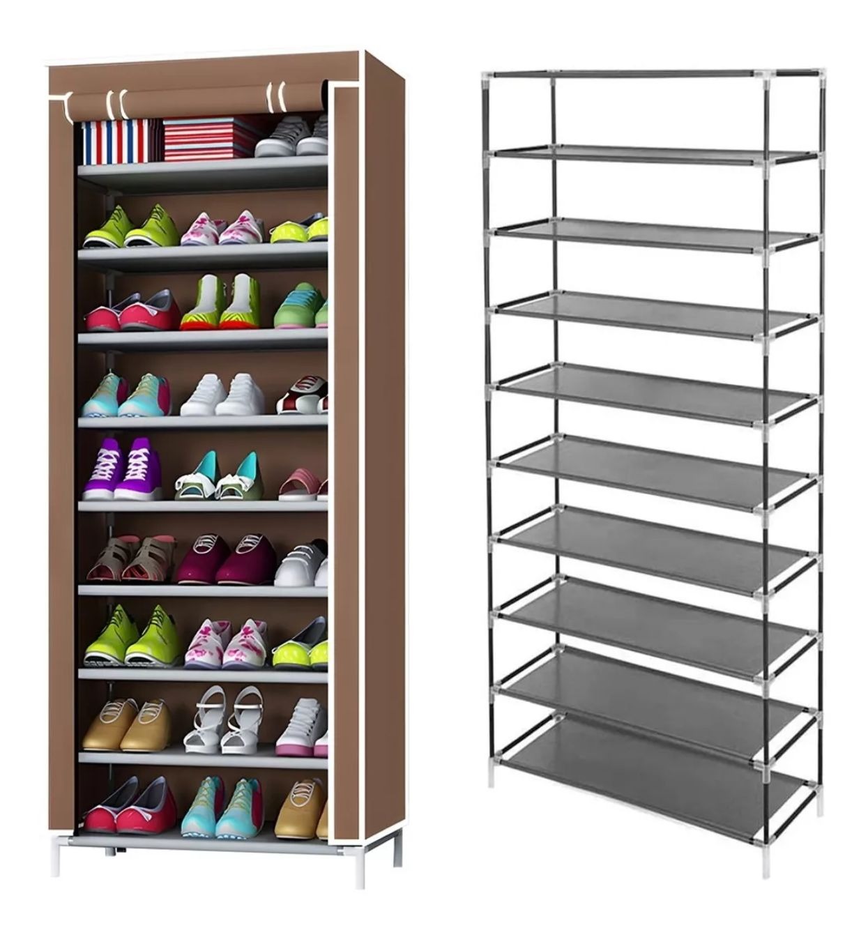 Miniatura 3 de Organizador De Zapatos Con Forro 10 Nive